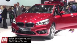 BMW Gran Tourer 7 places - Salon de Genève 2015 : présentation vidéo live