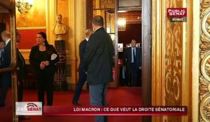 Loi Macron : Ce que veut la droite sénatoriale