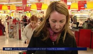 Les bénévoles s'activent pour les Restos du cœur