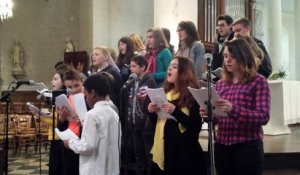 Concert de gospel par les élèves du collège Notre Dame de la Providence d'Avranches