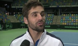 Tennis - Coupe Davis : Clément «Les points seront durs à marquer»