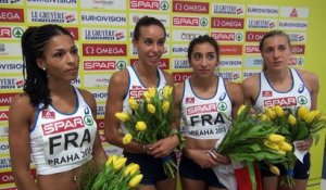 Relais féminin 4x400 m : Les Bleues reines d'Europe !