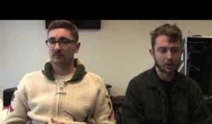 Alt-J interview - Gus and Thom (part 1)