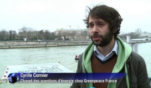 Nucléaire: Greenpeace rappelle son engagement à Hollande