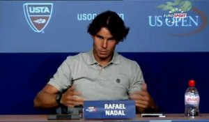 Le malaise de Raphaël Nadalà l'US Open