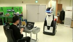 Un robot qui surveille les prisonniers