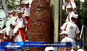 Le record du plus gros Kebab du monde