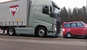 Collision Warning with Emergency Brake by Volvo