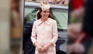 La Duchesse de Cambridge est chic pour l'un de ses derniers devoirs royaux avant son accouchement