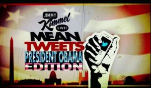 Obama lit les tweets assassins qu'il reçoit, pour une émission TV