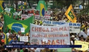 Brésil : Dilma Rousseff confrontée à une contestation de plus en plus forte