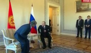Première apparition de Poutine depuis 11 jours