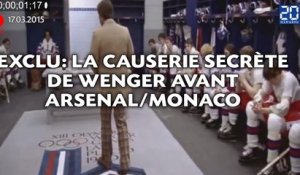 EXCLU: La causerie secrète de Wenger avant Arsenal/Monaco