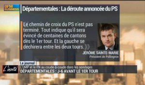 Départementales : La déroute annoncée du PS