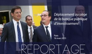 [REPORTAGE] Déplacement au siège de la Banque publique d’investissement. #LaFranceQuiGagne