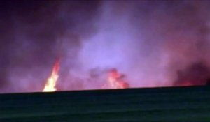 Un incendie ravage des terres dans l'Oklahoma