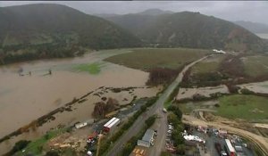Intempéries en Corse : le survol des zones inondées
