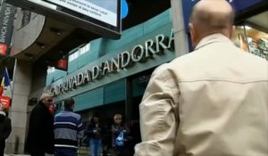 Début de panique bancaire en Andorre