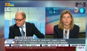 Le Club de la Bourse: François Chaulet, Isabelle Enos et Xavier Robert - 19/03