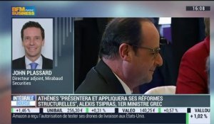 La Grèce présentera et appliquera ses réformes structurelles, déclare Alexis Tsipras: John Plassard – 20/03