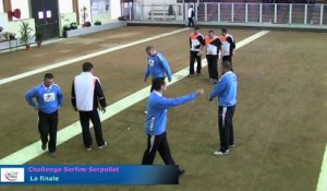 Mène 1, Finale Challenge Serfim-Serpollet, Sport Boules, Lyon Sport Métropole 2015