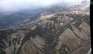 Vidéo du crash de l'A320 Germanwings dans le massif des Trois Evêchés