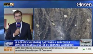Christophe Castaner raconte le lieu du crash