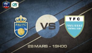 Samedi 28 mars à 19h00 - Pau FC - Trélissac FC - CFA D