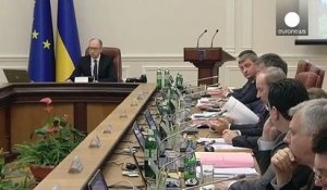 Ukraine : accusés de corruption ils sont arrêtés en plein Conseil des ministres