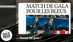 France-Brésil, tenue de gala !