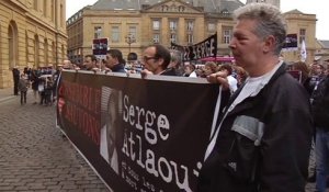 Reportage : Mobilisation place d'armes pour Serge Atlaoui