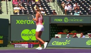 Miami - Azarenka et Bencic au 2e tour