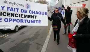 Saint-Denis : Pitney Bowes  licencie malgré les profits, les salariés en colère