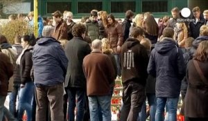 Allemagne : une minute de silence en hommage aux victimes du crash