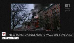 19 blessés dont 4 graves dans un violent incendie à New York