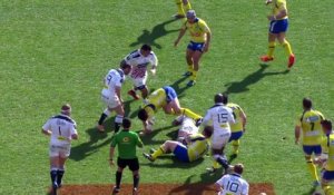 TOP14 - Stade Français-Clermont: Essai Jonathan Danty (PAR) - J21 - Saison 2014/2015