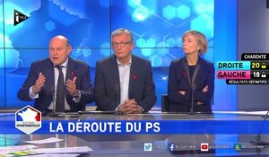 Passe d'armes entre F. Philippot, P. Laurent et J.-M. Le Guen