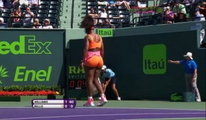 Miami - Serena se balade, Halep confirme