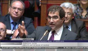 Christian Jacob à Manuel Valls : "Votre bilan, c'est une majorité en pleine déliquescence"