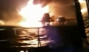 L'incendie d'une plateforme pétrolière fait quatre morts au Mexique