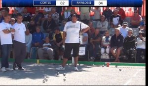 Mondial de Millau 2014 : huitième doublette Cortes vs Pawlowski