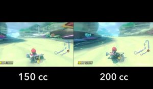 Mario Kart 8 - Lagon tourbillon [150cc vs. 200cc]