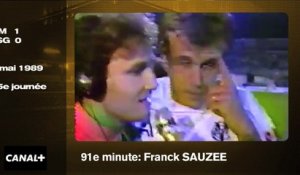 Rétro OM-PSG (1989): Sauzée donne le titre