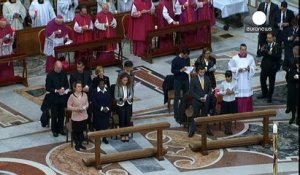 Veillée pascale au Vatican et à Bethléem