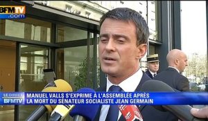 Manuel Valls évoque Jean Germain: "nous étions très liés"
