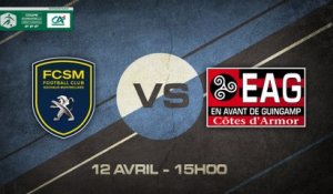 Dimanche 12 avril à 15h00 - FC Sochaux - EA Guingamp - Coupe Gambardella 1/4 de finale
