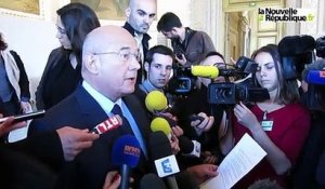 VIDEO. Réactions du maire de Tours Serge Babary et du groupe municipal d'opposition après la mort de Jean Germain