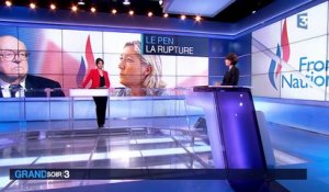 La rupture est consommée entre  Marine Le Pen et son père