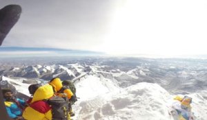 Vidéo du sommet de l'Everest