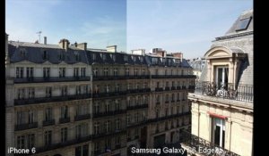 Samsung Galaxy S6 vs iPhone 6 : le comparatif photo